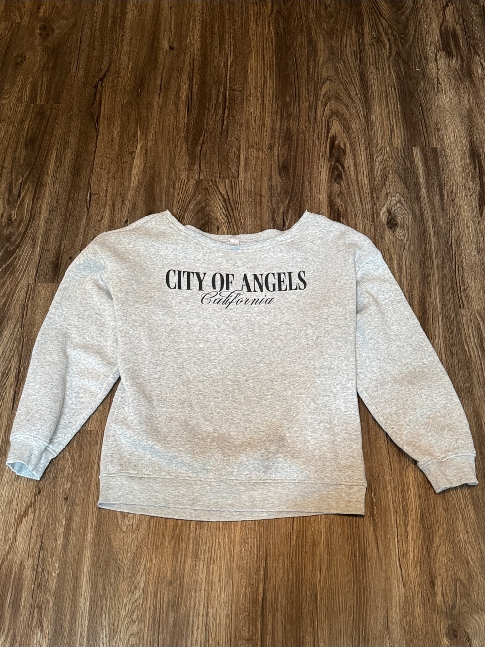 City of Angels California Grey Crewneck Sweatshirt